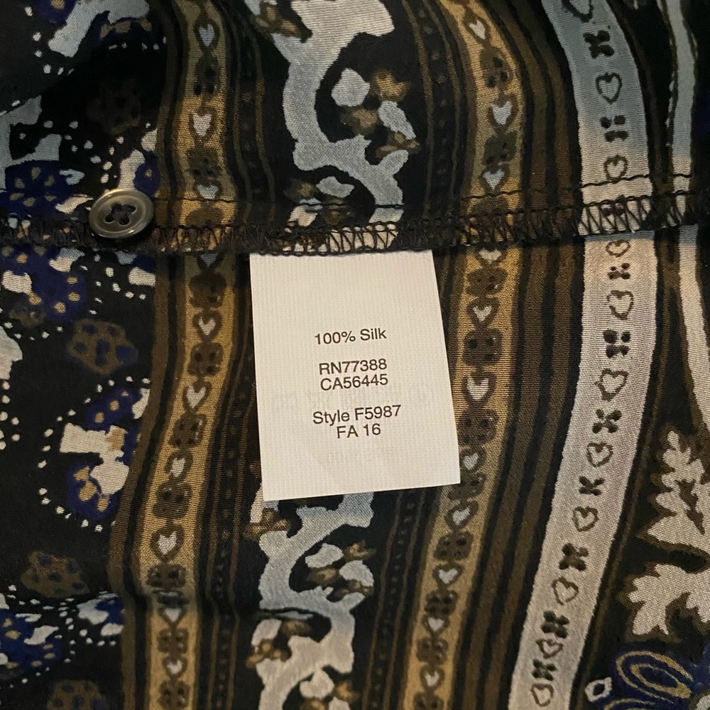 Madewell 100% Silk Shirt - Picture 3 of 3